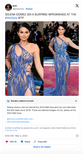 Selena Gomez nepnieuws