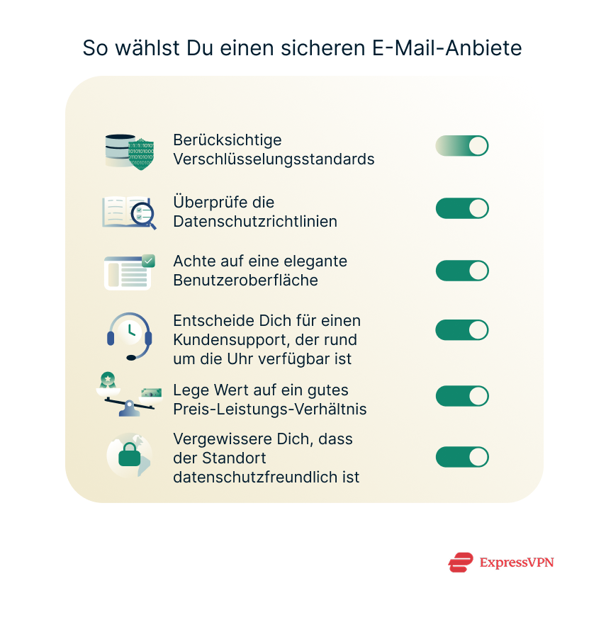 Illustration How To Choose A Secure Email Provider 1 2