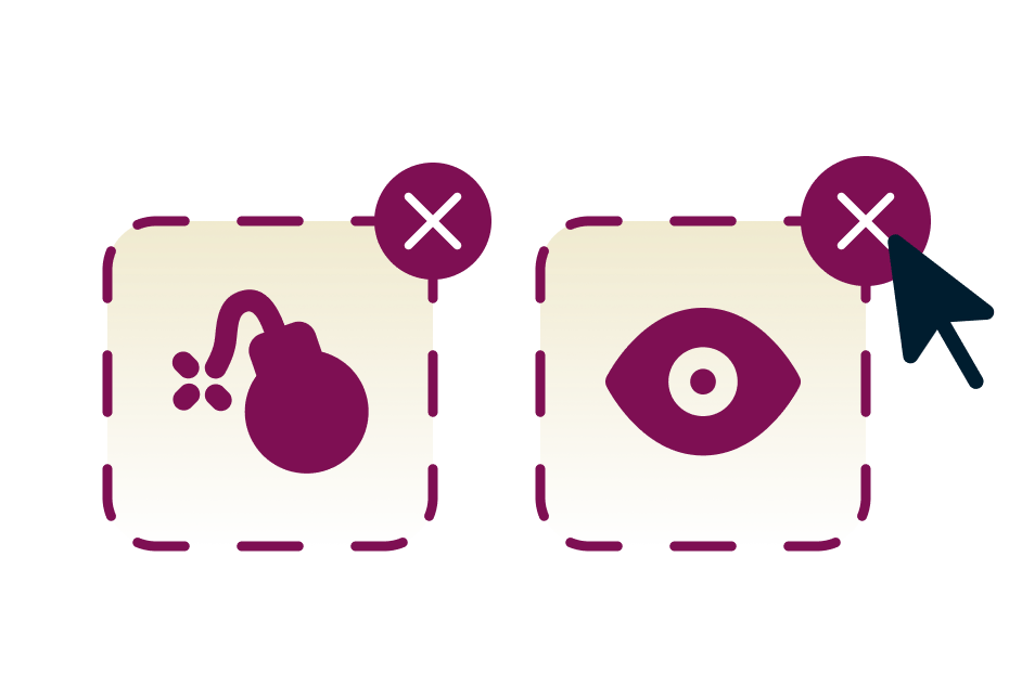 ilustração das funcionalidades de proteção avançada do threat manager