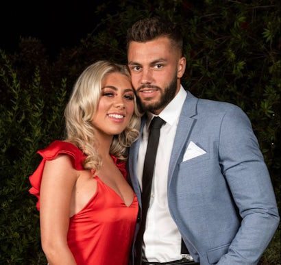 Paige and Finn from Winter Love Island 2020