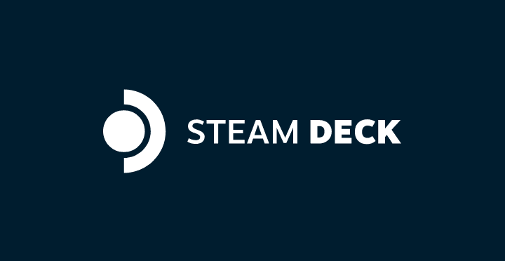 Логото на Steam Deck.
