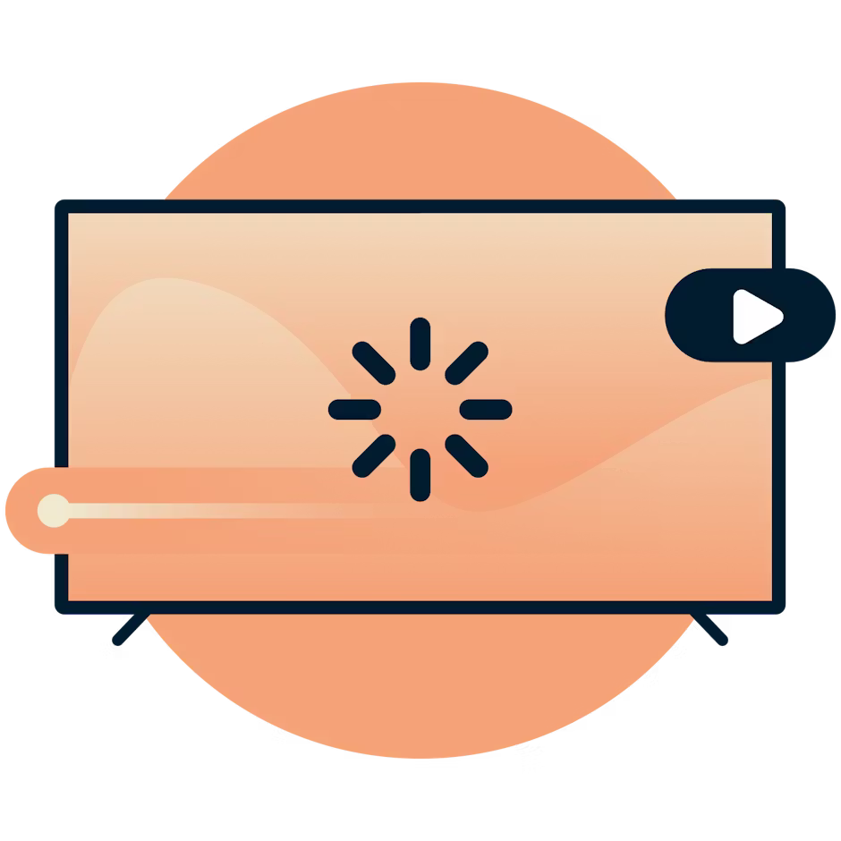 NetflixのプロキシTVのバッファリング。