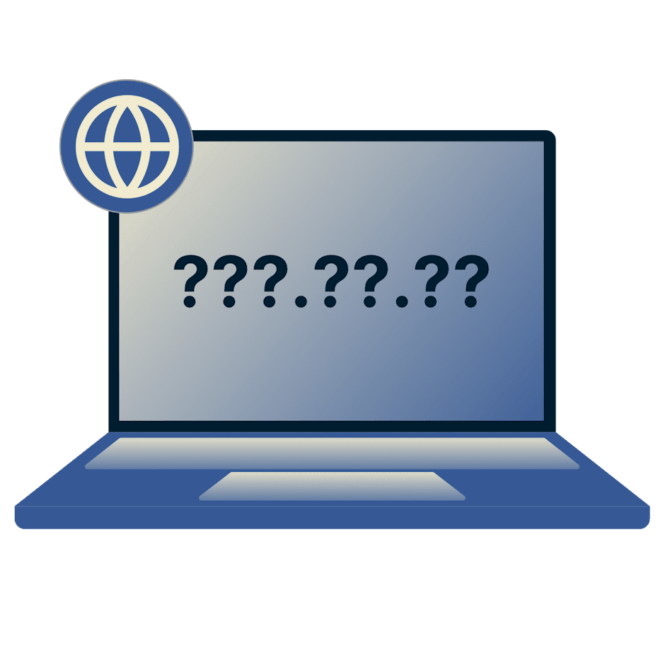 사용자의 IP 주소 변경 전후의 프로세스를 보여주는 노트북 화면.