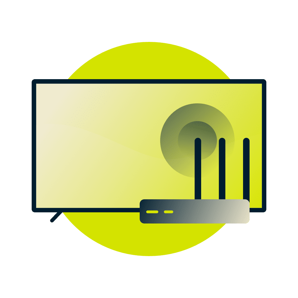 Під'єднайте smart TV до роутера з підтримкою VPN.