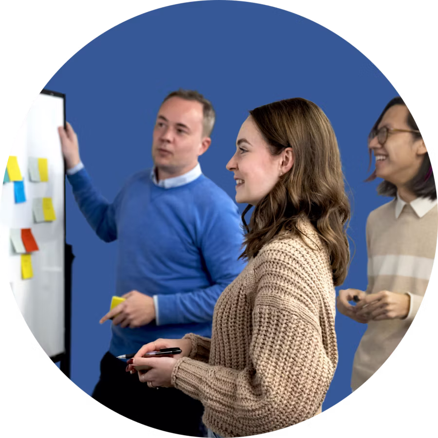 ExpressVPN işleri ana sayfasındaki "Kültür" bölümü için Kanban panosu alıştırması.