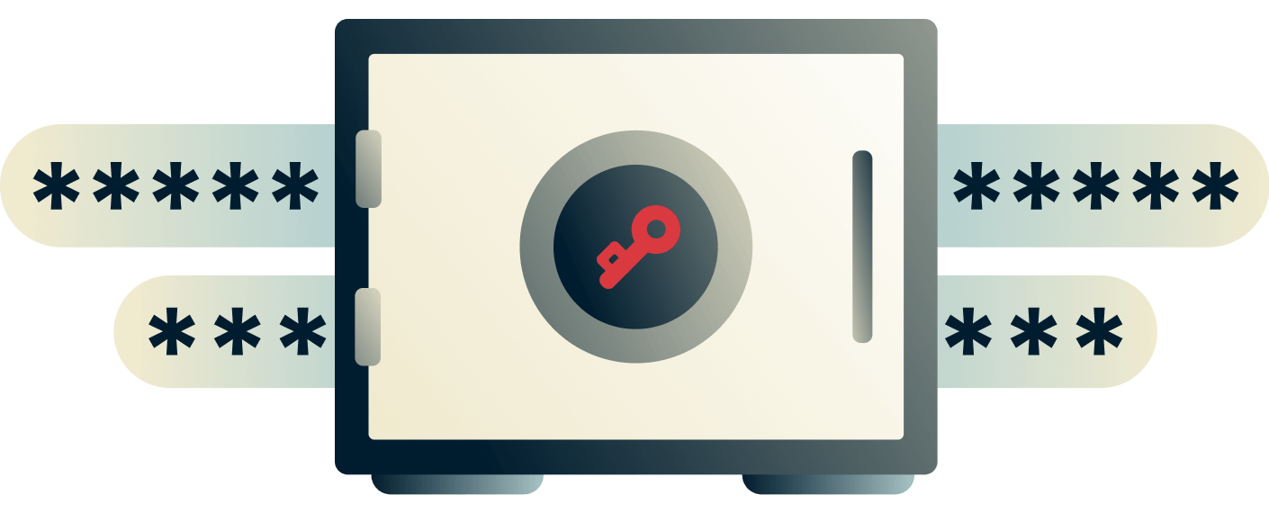 En lösenordshanterare fungerar som ett kassaskåp online för dina lösenord.